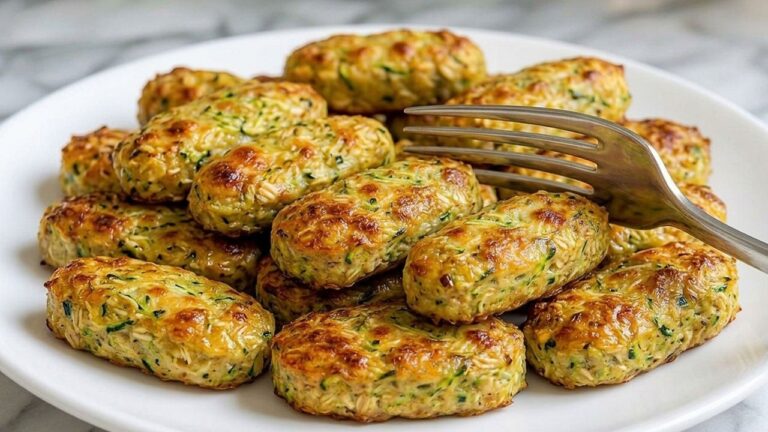 Grattugio le zucchine e ci faccio QUESTO! Senza farina! Morbido dentro e croccante sopra!