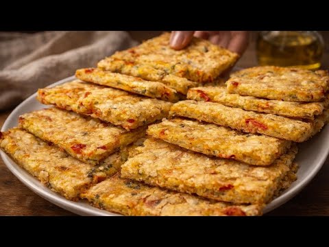Meglio della pizza! Basta grattugiare le patate! Ricetta facile ed economica!