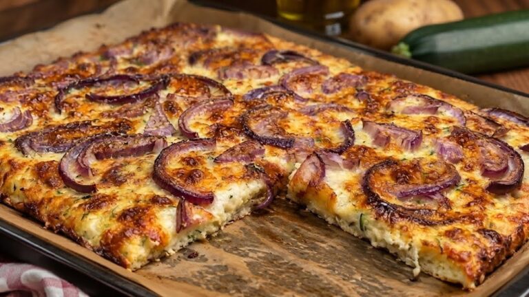 Patate e zucchine sono più buone della pizza! Ricetta semplice ed economica!