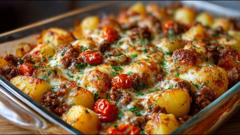 Un gratin di patate economico che ha un sapore da re!