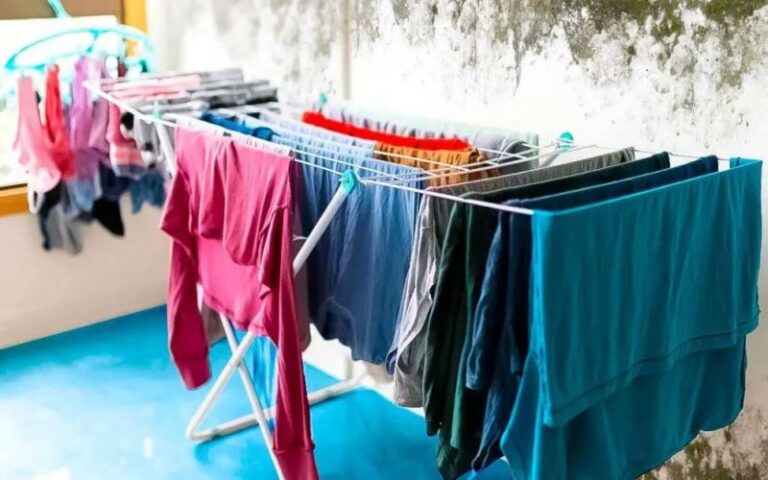 Wäsche im Winter trocknen, ohne Schimmel und Feuchtigkeit zu fördern!