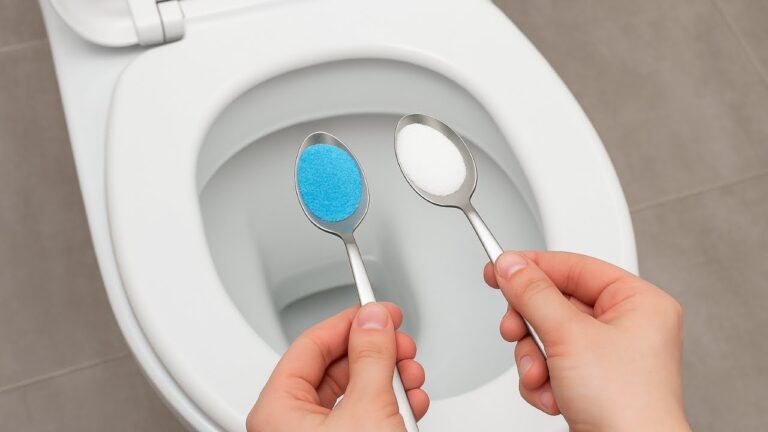 Ein Freund aus einem Hotel zeigte mir diesen Trick. Die Toilette glänzt und duftet herrlich.